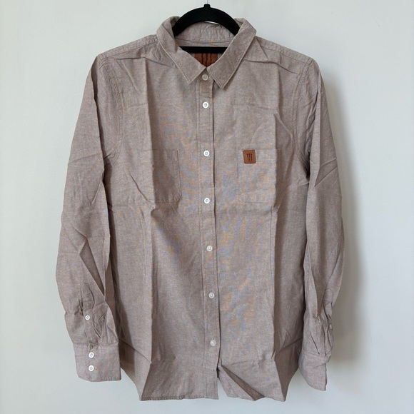 Monster ‘Java Monster’ Cotton Button Down Shirt Size L - Picture 1 of 6